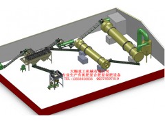 浙江畜禽糞便有機肥設備/有機肥成套設備/生物有機肥設備