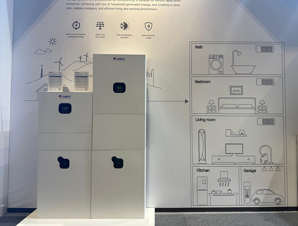 為全球提供智慧能源方案 格力鈦亮相英國儲能展